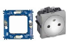 Bticino TECH - Prise affleurante 230V. - simple (T-002)