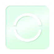 Grille VMC design carrée - Shape business - verre - 010.910.011