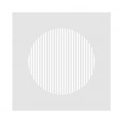 Grille VMC design carrée - Line compact - blanc - 010.910.013