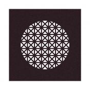 Grille VMC design carrée - Pyramid compact - bronze - 010.910.016