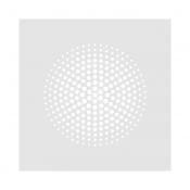Designrooster vierkant - Avantgarde compact - wit - 010.910.017