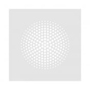 Grille VMC design carrée - Avantgarde compact - blanc - 010.910.017