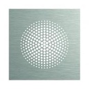 Grille VMC design carrée - Avantgarde compact - inox - 010.910.018