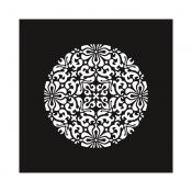 Grille VMC design carrée - Flora compact - blanc - 010.910.019