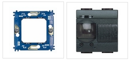 Bticino - Inbouwdetector 105° - Antraciet (A-009)