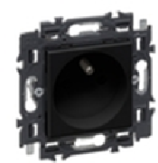 Valena NOIR - prise 230V. (741.720)