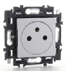 Valena - prise affleurante 230V. (741.630) - gris