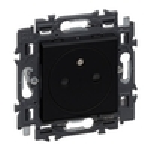 Valena NOIR - prise affleurante 230V. (741.730)