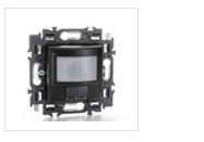 Valena NOIR - détecteur encastrable 170° (741.760A)