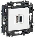 Valena - Prise USB 2 x 3A (741.536) - blanc