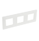 Valena blanc/opale - cadre triple (741.103)