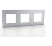 Valena gris/chrome - cadre triple (741.143)