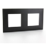 Valena - cadre double (741.152) - noir/fumé