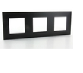 Valena - cadre triple (741.163) - noir/chrome foncé