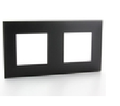 Valena noir/cuivre - cadre double (741.172)