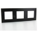 Valena - cadre triple (741.173) - noir/cuivre