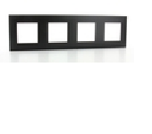 Valena noir/cuivre - cadre quadruple (741.174)