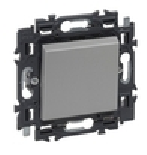 Valena GRIS - bouton-poussoir simple (741.647)