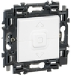 Valena blanc - bouton-poussoir volet (741.557)