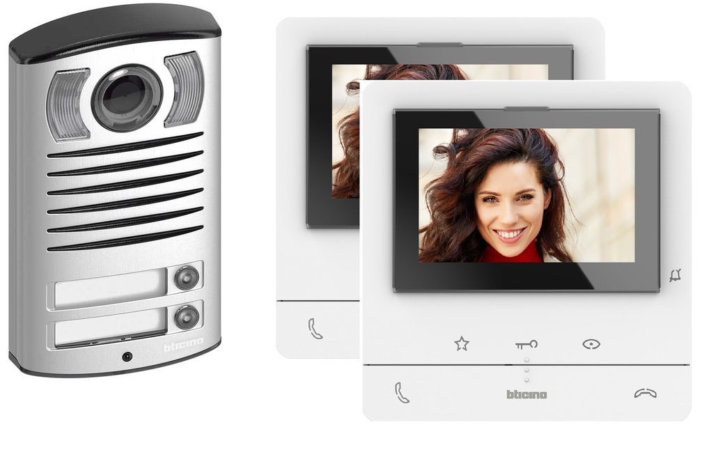 Vidéophonie linéa 2000 avec 2 boutons d'appel- 364.622