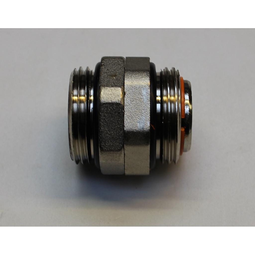 Schroefkoppeling M1" x M1" o-ring ni