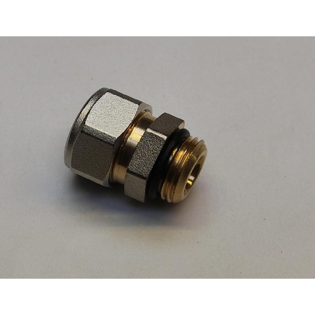 Raccord pour tuyau multicouche 16/2 x M1/2&quot; - B-16