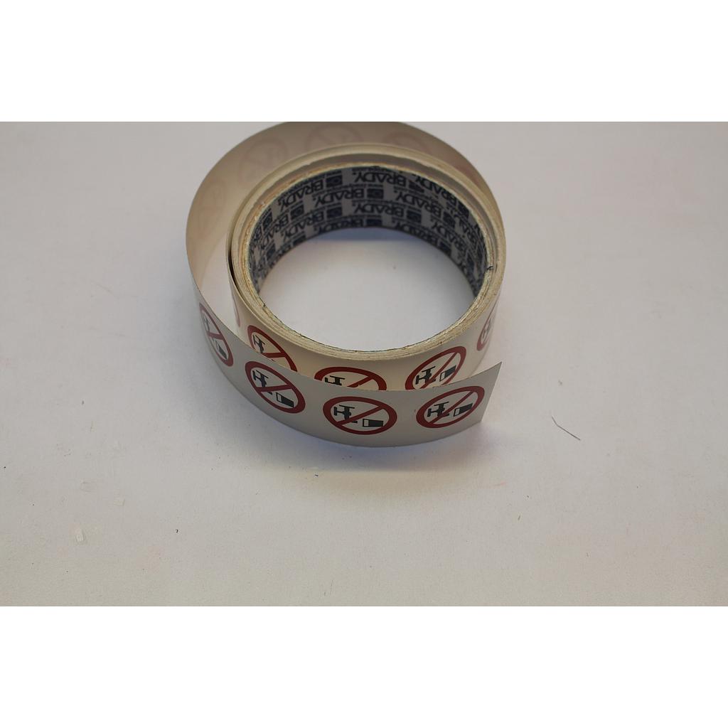 Zelfklever - water niet drinkbaar