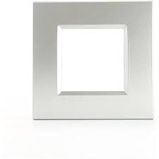 Bticino WIT - Enkele afdekplaat vierkant - LNA4802BI