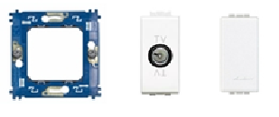 Bticino - TV-stopcontact - wit (B-013)