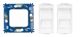 Bticino blanc - RJ-45 double cat.6 (B-011)