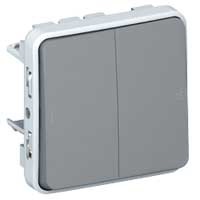 Legrand étanche - bouton-poussoir double (L-098)