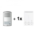 Kit parlophonie - P-1 Linéa 200 avec classe 100A16E Bticino - 369.911