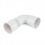 Brainventil - coude 90° pour tube rond 90mm - 010.220.090