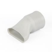 Brainventil - recht dubbele koppeling - ronde buis 90mm --> tunnelbuis - 010.345.290