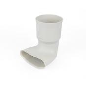 Brainventil - 90° dubbele koppeling voor ronde buis 90mm/tunnelbuis - 010.355.290